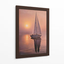 Velero en neblina - Caperh | Cuadro decorativo de Canvas Lab