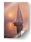 Velero en neblina - Caperh | Cuadro decorativo de Canvas Lab