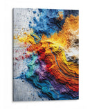 Relieves coloridos  - DIEGO D L | Cuadro decorativo de Canvas Lab