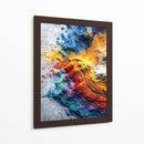 Relieves coloridos  - DIEGO D L | Cuadro decorativo de Canvas Lab
