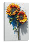 Explosion de girasoles  - DIEGO D L | Cuadro decorativo de Canvas Lab