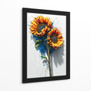 Explosion de girasoles  - DIEGO D L | Cuadro decorativo de Canvas Lab