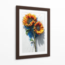 Explosion de girasoles  - DIEGO D L | Cuadro decorativo de Canvas Lab