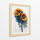 Explosion de girasoles  - DIEGO D L | Cuadro decorativo de Canvas Lab