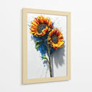 Explosion de girasoles  - DIEGO D L | Cuadro decorativo de Canvas Lab