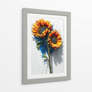 Explosion de girasoles  - DIEGO D L | Cuadro decorativo de Canvas Lab