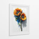 Explosion de girasoles  - DIEGO D L | Cuadro decorativo de Canvas Lab