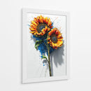 Explosion de girasoles  - DIEGO D L | Cuadro decorativo de Canvas Lab