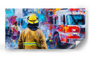 Exterminadores de fuego - DIEGO D L | Cuadro decorativo de Canvas Lab