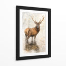 Venado - Caperh | Cuadro decorativo de Canvas Lab