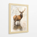 Venado - Caperh | Cuadro decorativo de Canvas Lab
