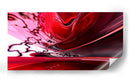 Viscosidad roja - Caperh | Cuadro decorativo de Canvas Lab