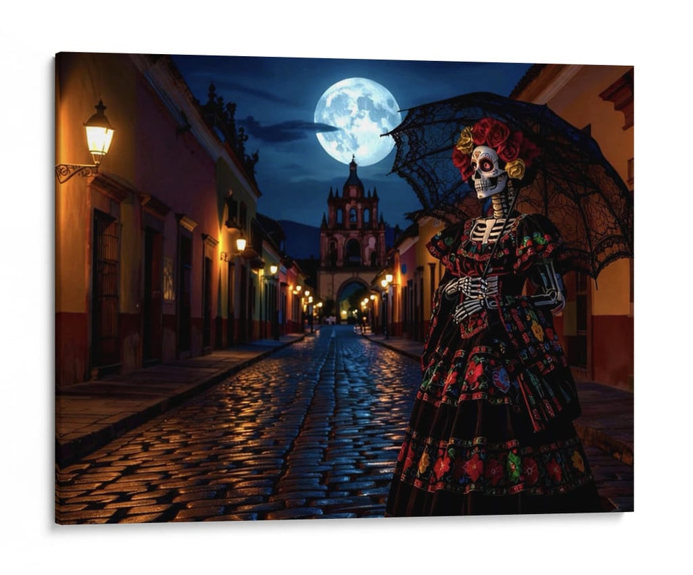 La Catrina En San Miguel - Toddmann | Cuadro decorativo de Canvas Lab