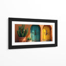 Puertas Mexicanas y Cactus - Toddmann | Cuadro decorativo de Canvas Lab