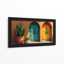 Puertas Mexicanas y Cactus - Toddmann | Cuadro decorativo de Canvas Lab