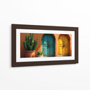 Puertas Mexicanas y Cactus - Toddmann | Cuadro decorativo de Canvas Lab