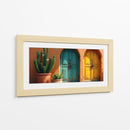 Puertas Mexicanas y Cactus - Toddmann | Cuadro decorativo de Canvas Lab