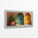 Puertas Mexicanas y Cactus - Toddmann | Cuadro decorativo de Canvas Lab