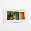 Puertas Mexicanas y Cactus - Toddmann | Cuadro decorativo de Canvas Lab