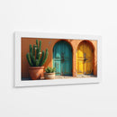 Puertas Mexicanas y Cactus - Toddmann | Cuadro decorativo de Canvas Lab