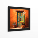 Puerta Mexicana y Cactus - Toddmann | Cuadro decorativo de Canvas Lab