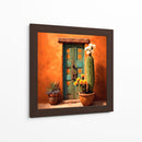 Puerta Mexicana y Cactus - Toddmann | Cuadro decorativo de Canvas Lab