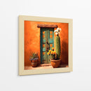 Puerta Mexicana y Cactus - Toddmann | Cuadro decorativo de Canvas Lab