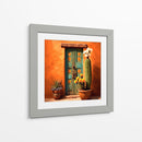 Puerta Mexicana y Cactus - Toddmann | Cuadro decorativo de Canvas Lab