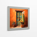 Puerta Mexicana y Cactus - Toddmann | Cuadro decorativo de Canvas Lab