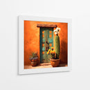 Puerta Mexicana y Cactus - Toddmann | Cuadro decorativo de Canvas Lab
