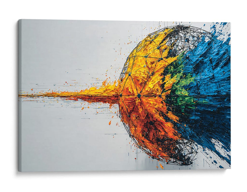 Mundo - DIEGO D L | Cuadro decorativo de Canvas Lab