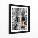 Guitarra - DIEGO D L | Cuadro decorativo de Canvas Lab