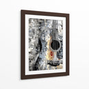 Guitarra - DIEGO D L | Cuadro decorativo de Canvas Lab