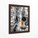 Guitarra - DIEGO D L | Cuadro decorativo de Canvas Lab