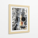 Guitarra - DIEGO D L | Cuadro decorativo de Canvas Lab