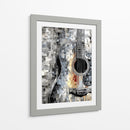 Guitarra - DIEGO D L | Cuadro decorativo de Canvas Lab