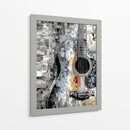 Guitarra - DIEGO D L | Cuadro decorativo de Canvas Lab