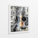 Guitarra - DIEGO D L | Cuadro decorativo de Canvas Lab