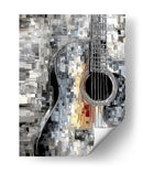 Guitarra - DIEGO D L | Cuadro decorativo de Canvas Lab