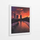 Metrópolis en llamas - Carvill | Cuadro decorativo de Canvas Lab