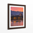 Ocaso magenta sobre la Sierra - Carvill | Cuadro decorativo de Canvas Lab