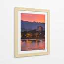 Ocaso magenta sobre la Sierra - Carvill | Cuadro decorativo de Canvas Lab