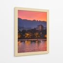 Ocaso magenta sobre la Sierra - Carvill | Cuadro decorativo de Canvas Lab