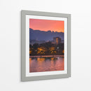 Ocaso magenta sobre la Sierra - Carvill | Cuadro decorativo de Canvas Lab