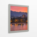 Ocaso magenta sobre la Sierra - Carvill | Cuadro decorativo de Canvas Lab