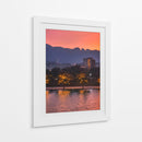 Ocaso magenta sobre la Sierra - Carvill | Cuadro decorativo de Canvas Lab