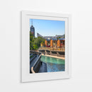 Contraste de tiempos en Santa Lucía - Carvill | Cuadro decorativo de Canvas Lab