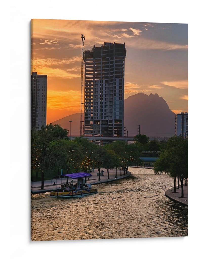 Crepúsculo en el Canal Regio - Carvill | Cuadro decorativo de Canvas Lab