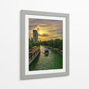 Espejo del Paseo - Carvill | Cuadro decorativo de Canvas Lab