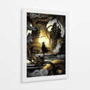 El Despertar del Dragón - Puffy Design | Cuadro decorativo de Canvas Lab